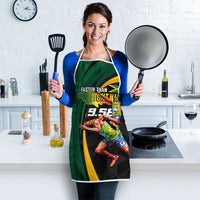 Jamaican Pride Apron 9.58 Seconds-Faster Than Lightning - Wonder Print Shop
