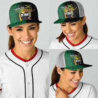 Jamaican Pride Baseball Net Cap 9.58 Seconds-Faster Than Lightning - Wonder Print Shop