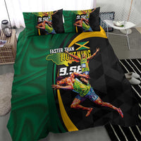 Jamaican Pride Bedding Set 9.58 Seconds-Faster Than Lightning - Wonder Print Shop