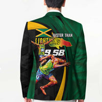 Jamaican Pride Blazer 9.58 Seconds-Faster Than Lightning - Wonder Print Shop
