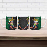 Jamaican Pride Ceramic Mug 9.58 Seconds-Faster Than Lightning - Wonder Print Shop