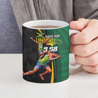 Jamaican Pride Ceramic Mug 9.58 Seconds-Faster Than Lightning - Wonder Print Shop