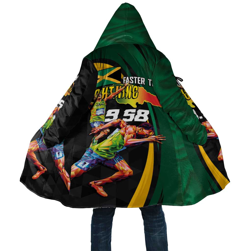 Jamaican Pride Cloak 9.58 Seconds-Faster Than Lightning - Wonder Print Shop