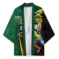 Jamaican Pride Kimono 9.58 Seconds-Faster Than Lightning - Wonder Print Shop