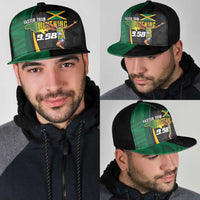Jamaican Pride Mesh Trucker Cap 9.58 Seconds-Faster Than Lightning - Wonder Print Shop