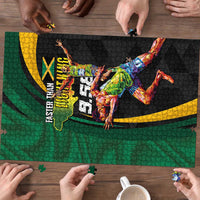 Jamaican Pride Puzzle 9.58 Seconds-Faster Than Lightning - Wonder Print Shop