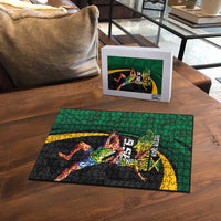 Jamaican Pride Puzzle 9.58 Seconds-Faster Than Lightning - Wonder Print Shop