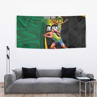 Jamaican Pride Tapestry 9.58 Seconds-Faster Than Lightning - Wonder Print Shop