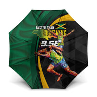 Jamaican Pride Umbrella 9.58 Seconds-Faster Than Lightning - Wonder Print Shop