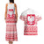 Polish Christmas Couples Matching Tank Maxi Dress and Hawaiian Shirt - Poland Emblem and Lachy Sadeckie Pattern - Wonder Print Shop