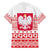 Polish Christmas Family Matching Long Sleeve Bodycon Dress and Hawaiian Shirt - Poland Emblem and Lachy Sadeckie Pattern - Wonder Print Shop