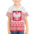 Polish Christmas Family Matching Puletasi and Hawaiian Shirt - Poland Emblem and Lachy Sadeckie Pattern - Wonder Print Shop