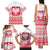 Polish Christmas Family Matching Tank Maxi Dress and Hawaiian Shirt - Poland Emblem and Lachy Sadeckie Pattern - Wonder Print Shop