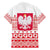 Polish Christmas Hawaiian Shirt - Poland Emblem and Lachy Sadeckie Pattern - Wonder Print Shop