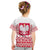 Polish Christmas Kid T Shirt - Poland Emblem and Lachy Sadeckie Pattern - Wonder Print Shop