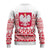 Polish Christmas Ugly Christmas Sweater - Poland Emblem and Lachy Sadeckie Pattern - Wonder Print Shop