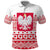 Polish Christmas Polo Shirt - Poland Emblem and Lachy Sadeckie Pattern - Wonder Print Shop