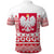 Polish Christmas Polo Shirt - Poland Emblem and Lachy Sadeckie Pattern - Wonder Print Shop