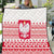 Polish Christmas Quilt - Poland Emblem and Lachy Sadeckie Pattern - Wonder Print Shop