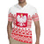 Polish Christmas Rugby Jersey - Poland Emblem and Lachy Sadeckie Pattern - Wonder Print Shop