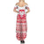 Polish Christmas Summer Maxi Dress - Poland Emblem and Lachy Sadeckie Pattern - Wonder Print Shop