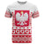 Polish Christmas T Shirt - Poland Emblem and Lachy Sadeckie Pattern - Wonder Print Shop