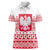 Polish Christmas Women Polo Shirt - Poland Emblem and Lachy Sadeckie Pattern - Wonder Print Shop