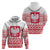 Polish Christmas Zip Hoodie - Poland Emblem and Lachy Sadeckie Pattern - Wonder Print Shop