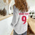 Custom Polish Football Jersey Women Casual Shirt Polska Eagle Athletic Soccer