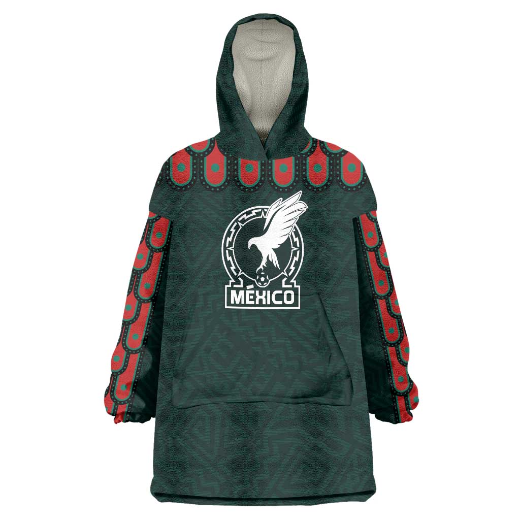 Custom Mexican Football Jersey Special Edition 2024 Wearable Blanket Hoodie - Wonder Print Shop