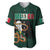 Personalized Mexican Culture Baseball Jersey Aztec Spirit Mexico with Eagle Emblem and Maya Ancient - Wonder Print Shop