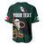 Personalized Mexican Culture Baseball Jersey Aztec Spirit Mexico with Eagle Emblem and Maya Ancient - Wonder Print Shop