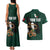 Personalized Mexican Culture Couples Matching Tank Maxi Dress and Hawaiian Shirt Aztec Spirit Mexico with Eagle Emblem and Maya Ancient