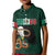 Personalized Mexican Culture Kid Polo Shirt Aztec Spirit Mexico with Eagle Emblem and Maya Ancient