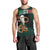 Personalized Mexican Culture Men Tank Top Aztec Spirit Mexico with Eagle Emblem and Maya Ancient