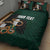 Personalized Mexican Culture Quilt Bed Set Aztec Spirit Mexico with Eagle Emblem and Maya Ancient