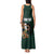 Personalized Mexican Culture Tank Maxi Dress Aztec Spirit Mexico with Eagle Emblem and Maya Ancient