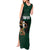 Personalized Mexican Culture Tank Maxi Dress Aztec Spirit Mexico with Eagle Emblem and Maya Ancient