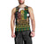 Jamaican Christmas Men Tank Top - Rastafarian Lion with Xmas Elements Reggae Style - Wonder Print Shop