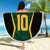 Custom Jamaican Cricket Jersey Special Edition 2024 Beach Blanket - Wonder Print Shop