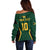 Custom Jamaican Cricket Jersey Special Edition 2024 Off Shoulder Sweater - Wonder Print Shop