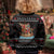 Vikings Christmas Kid Ugly Christmas Sweater Santa Warrior on The Viking Ship with Xmas and Snowflake Pattern - Wonder Print Shop