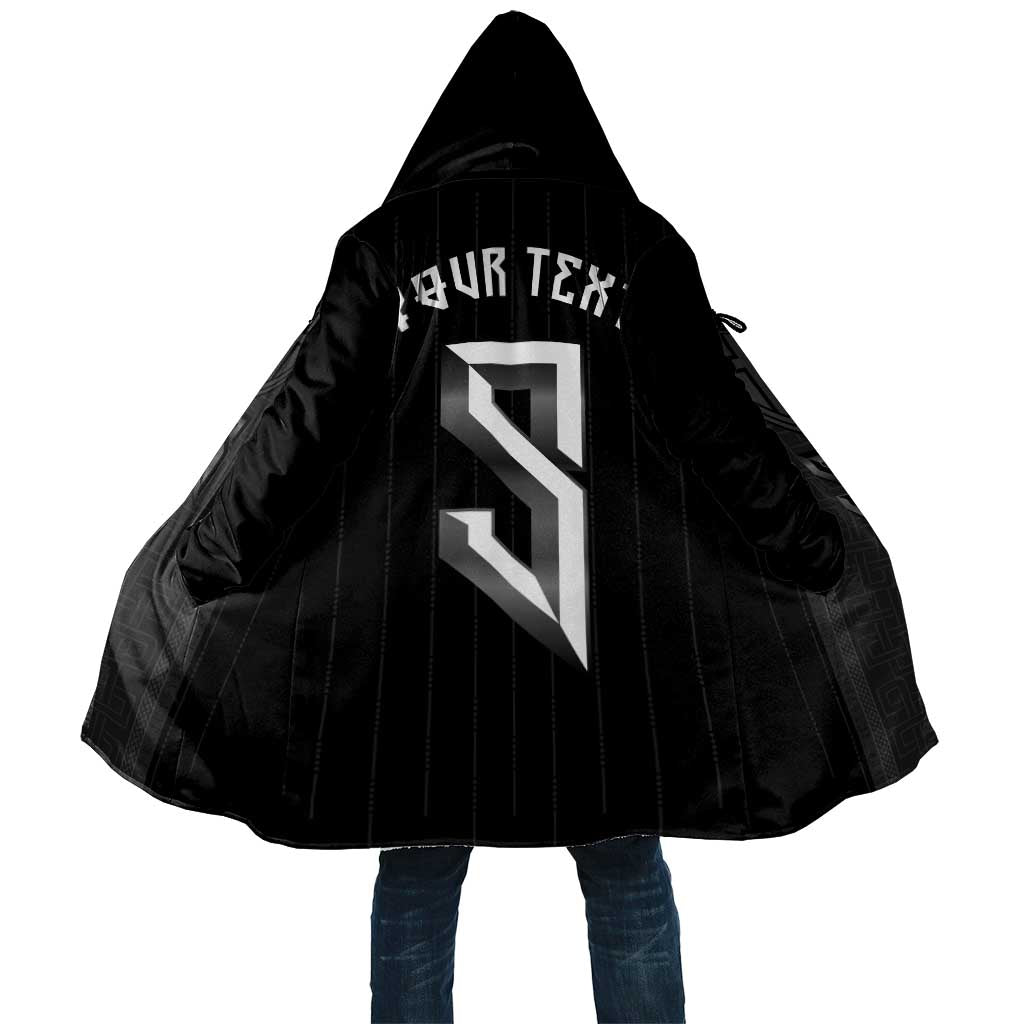 Custom Norwegian Football Cloak Runic and Nordic Motifs - Wonder Print Shop