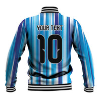 Custom Argentina Football Baseball Jacket La Albiceleste 2026 - Wonder Print Shop