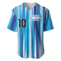 Custom Argentina Football Baseball Jersey La Albiceleste 2026 - Wonder Print Shop