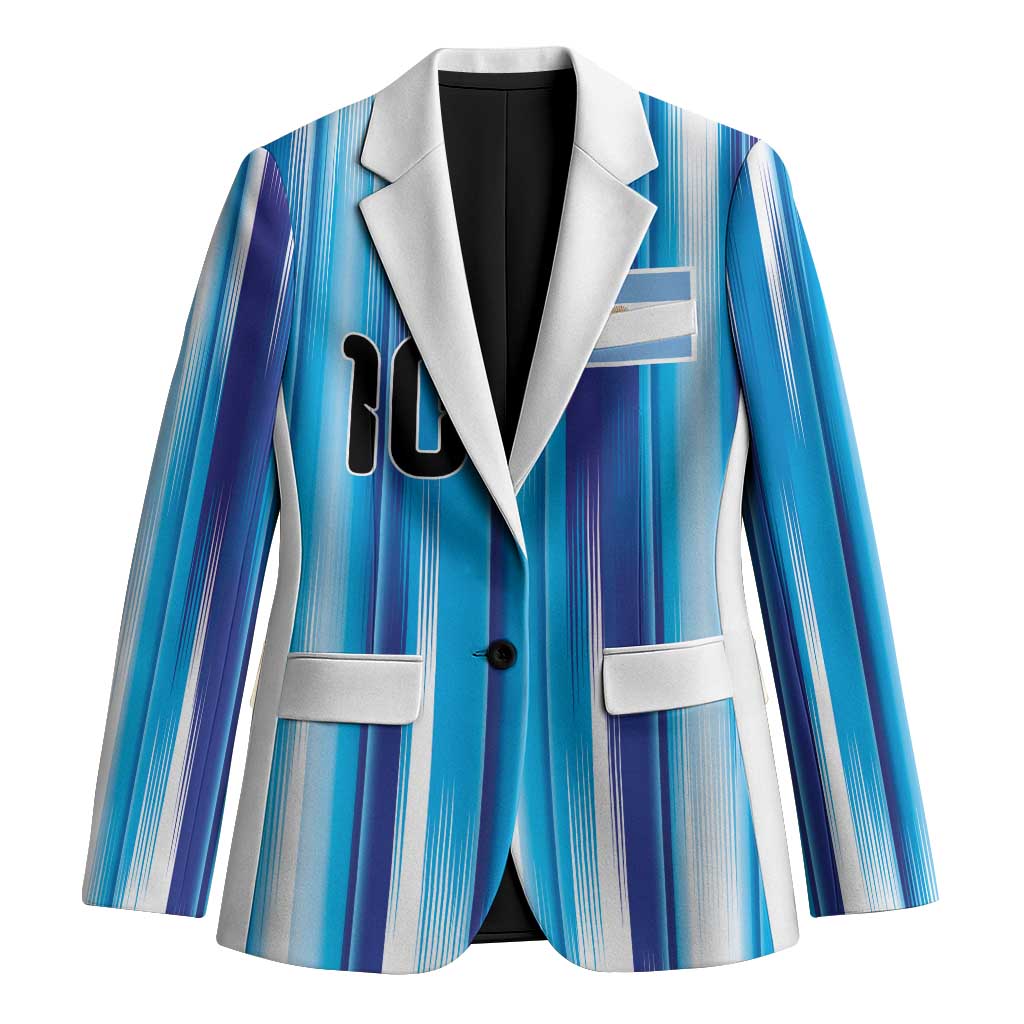 Custom Argentina Football Blazer La Albiceleste 2026 - Wonder Print Shop