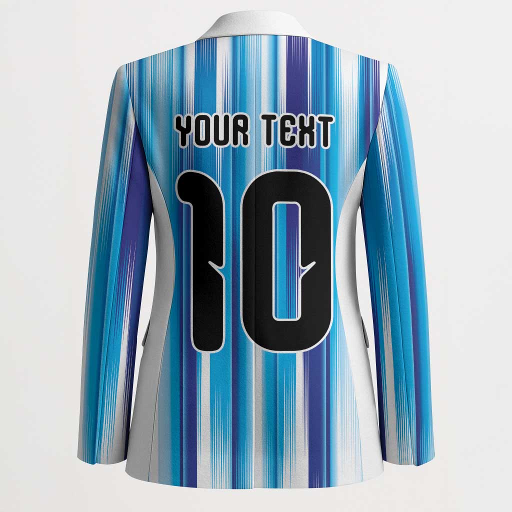 Custom Argentina Football Blazer La Albiceleste 2026 - Wonder Print Shop
