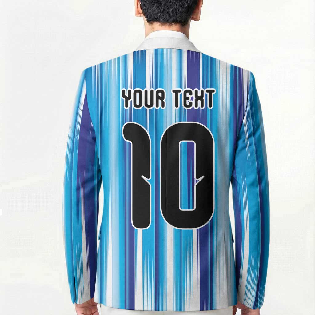 Custom Argentina Football Blazer La Albiceleste 2026 - Wonder Print Shop