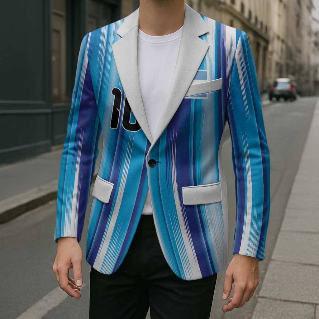 Custom Argentina Football Blazer La Albiceleste 2026 - Wonder Print Shop