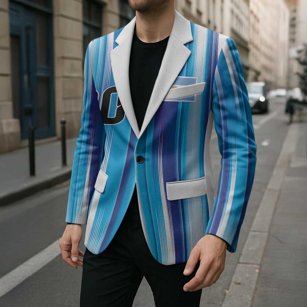 Custom Argentina Football Blazer La Albiceleste 2026 - Wonder Print Shop